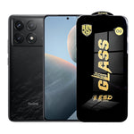 Folie de Protectie pentru Xiaomi Redmi K70E, Flippy, Sticla Securizata ESD, Margini Negre, Rezistenta la Zgirieturi,