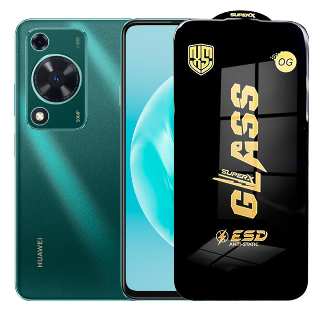 Folie de Sticla pentru Huawei Enjoy 70, Flippy, Sticla Securizata ESD Antistatica, Super-X Privacy OG, cu Margini