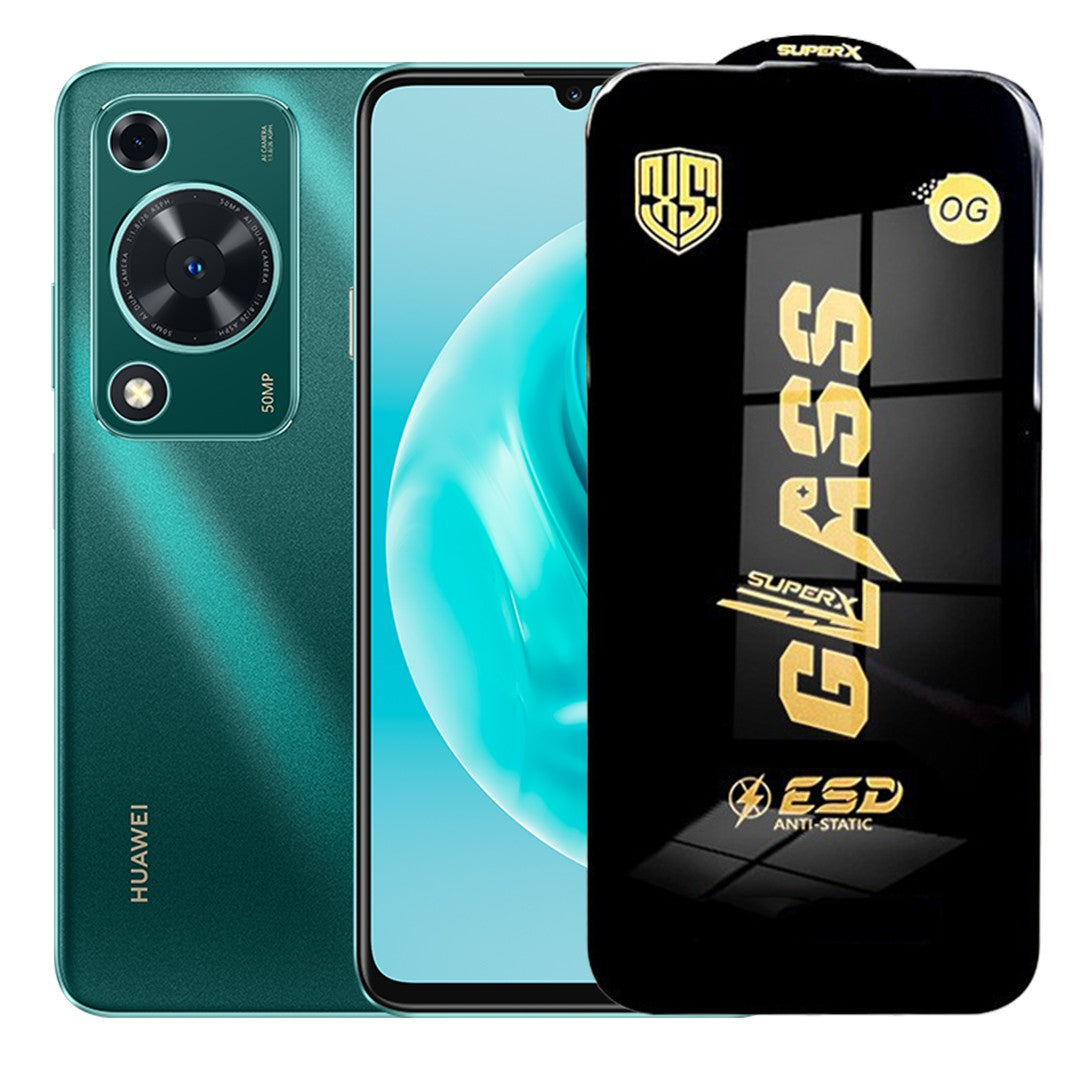 Folie de Sticla pentru Huawei Nova Y72, Flippy, Sticla Securizata ESD Antistatica, Super-X Privacy OG, cu Margini