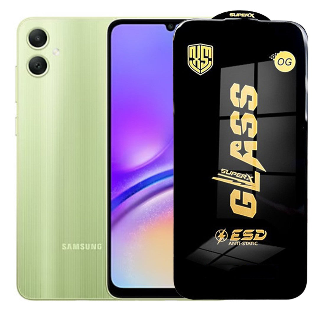 Folie de Sticla pentru Samsung Galaxy A05, Flippy, Sticla Securizata ESD Antistatica, Super-X Privacy OG, cu Margini