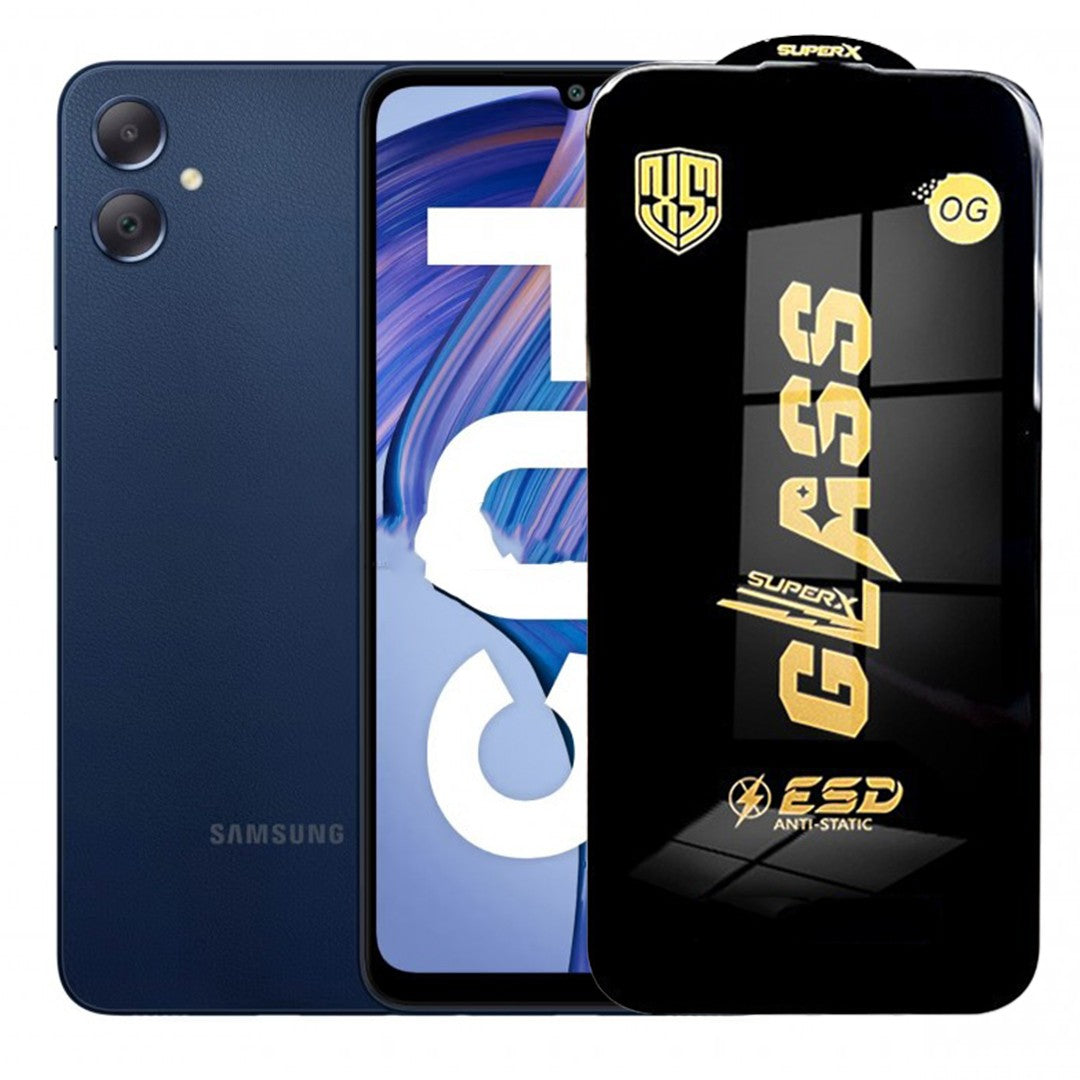 Folie de Sticla pentru Samsung Galaxy F05, Flippy, Sticla Securizata ESD Antistatica, Super-X Privacy OG, cu Margini