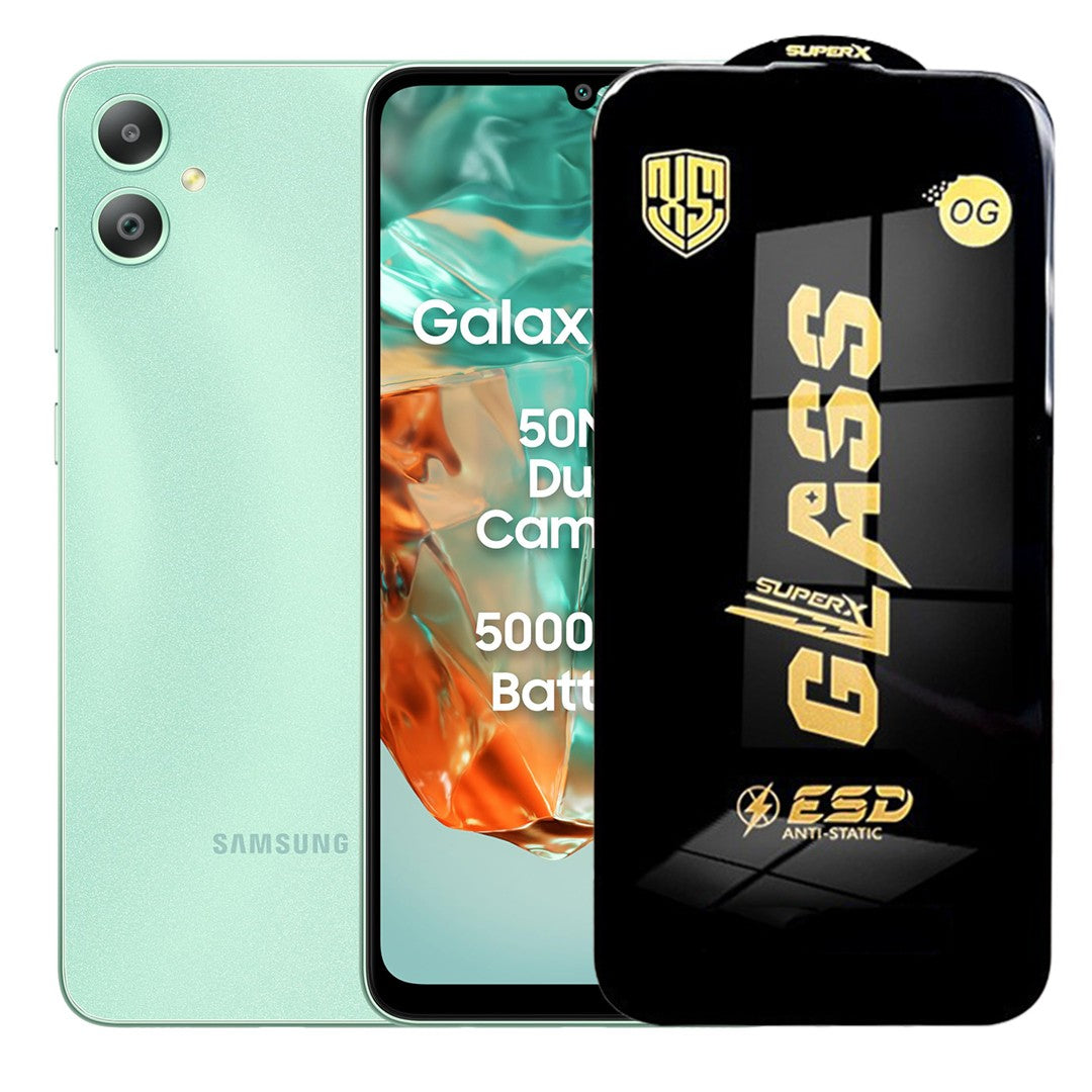 Folie de Sticla pentru Samsung Galaxy M05, Flippy, Sticla Securizata ESD Antistatica, Super-X Privacy OG, cu Margini