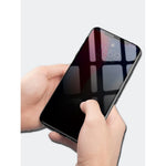 Folie de Sticla Securizata pentru Apple iPhone 15 Pro Max, Flippy, Privacy 30°, Vizibilitate HD, Protectie Completa 9D,