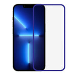 Folie de Sticla Securizata pentru Apple iPhone 15 Pro, Flippy, Luminous, Margine Fosforescenta Neon din Silicon, Mat,