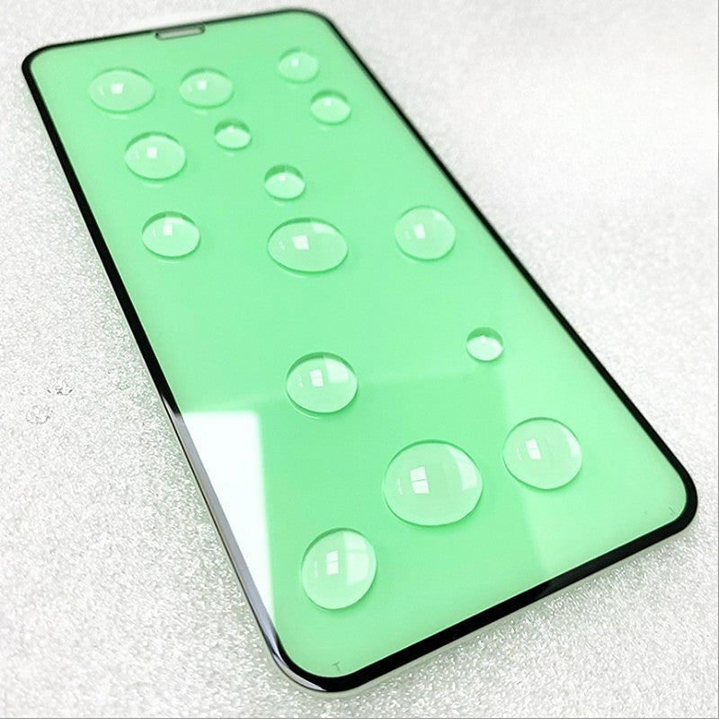 Folie de Sticla Securizata pentru Apple iPhone 15 Pro Max, Flippy, Lumina Verde Anti-Blue Ray, Auto-Aplicare, Protectie