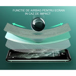Folie de Sticla Securizata pentru Apple iPhone 15 Pro Max, Flippy, Lumina Verde Anti-Blue Ray, Auto-Aplicare, Protectie