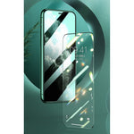 Folie de Sticla Securizata pentru Apple iPhone 15 Pro Max, Flippy, Lumina Verde Anti-Blue Ray, Auto-Aplicare, Protectie