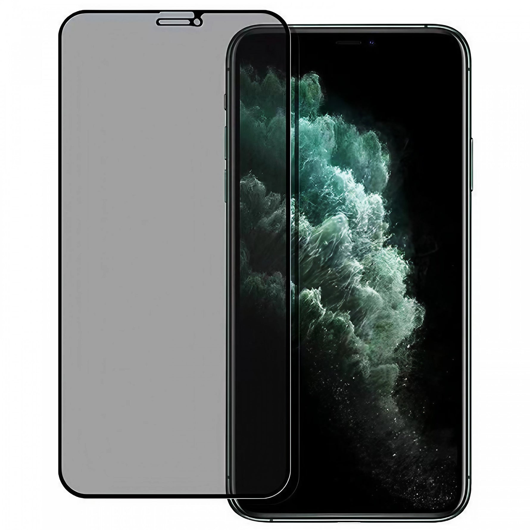 Folie de Sticla Securizata pentru Apple iPhone 15 Pro Max, Flippy, Privacy 30°, Vizibilitate HD, Protectie Completa 9D,