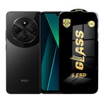 Folie de Protectie pentru Xiaomi Poco C75, Flippy, Sticla Securizata ESD, Margini Negre, Rezistenta la Zgirieturi,