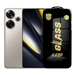 Folie de Protectie pentru Xiaomi Poco F6, Flippy, Sticla Securizata ESD, Margini Negre, Rezistenta la Zgirieturi,