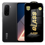 Folie de Sticla pentru Xiaomi Poco M7, Flippy, Sticla Securizata ESD Antistatica, Super-X Privacy OG, cu Margini Negre,