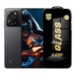 Folie de Protectie pentru Xiaomi Poco X5 Pro, Flippy, Sticla Securizata ESD, Margini Negre, Rezistenta la Zgirieturi,