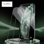 Folie de Protectie, Flippy, compatibila cu Apple iPhone 14 Pro Max, Electrostatica, Sticla Securizata, Top Glass,
