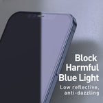 Folie protectie Flippy pentru iPhone 14 Plus, Sticla securizata, temperata, duritate 9H, Privacy 360 Anti-Blue Ray,
