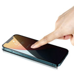 Folie protectie Flippy pentru iPhone 14 Plus, Sticla securizata, temperata, duritate 9H, Privacy 360, Transparenta,