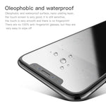 Folie protectie Flippy pentru iPhone 14 Pro Max, Sticla securizata, temperata, duritate 9H, Privacy Matte 360,