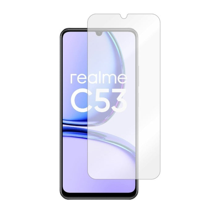 Folie Securizata pentru Realme C53, Flippy, Sticla Securizata 3D, High Definition Ultra Clear 2.5 HD, Margini Arc, 0.3