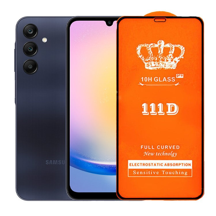 Folie Securizata pentru Samsung A25 5G, Flippy, Sticla de Protectie Compatibila cu Samsung A25 5G, Full Cover 111D, 10H