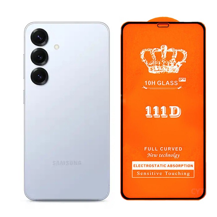 Folie Securizata pentru Samsung Galaxy S25, Flippy, Sticla de Protectie Compatibila cu Samsung Galaxy S25, Full Cover