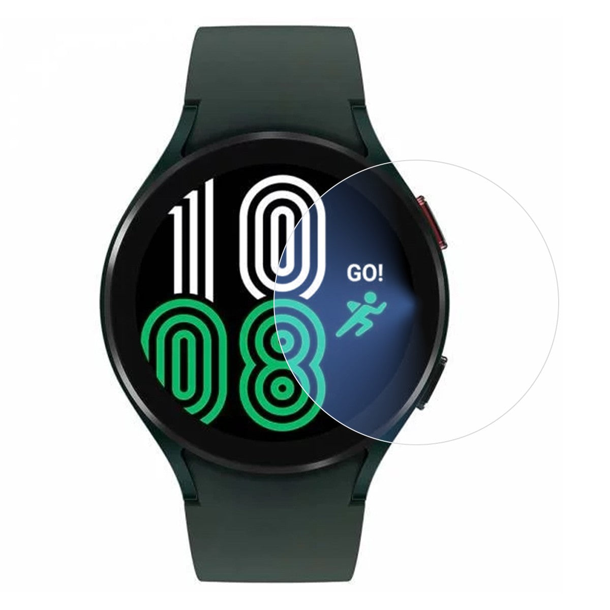 Folie Securizata pentru Samsung Galaxy Watch4 44mm, Flippy, Sticla de Protectie Compatibila cu Samsung Galaxy Watch4
