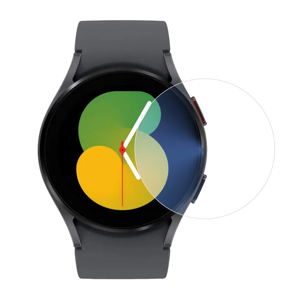 Folie Securizata pentru Samsung Galaxy Watch5 40mm, Flippy, Sticla de Protectie Compatibila cu Samsung Galaxy Watch5