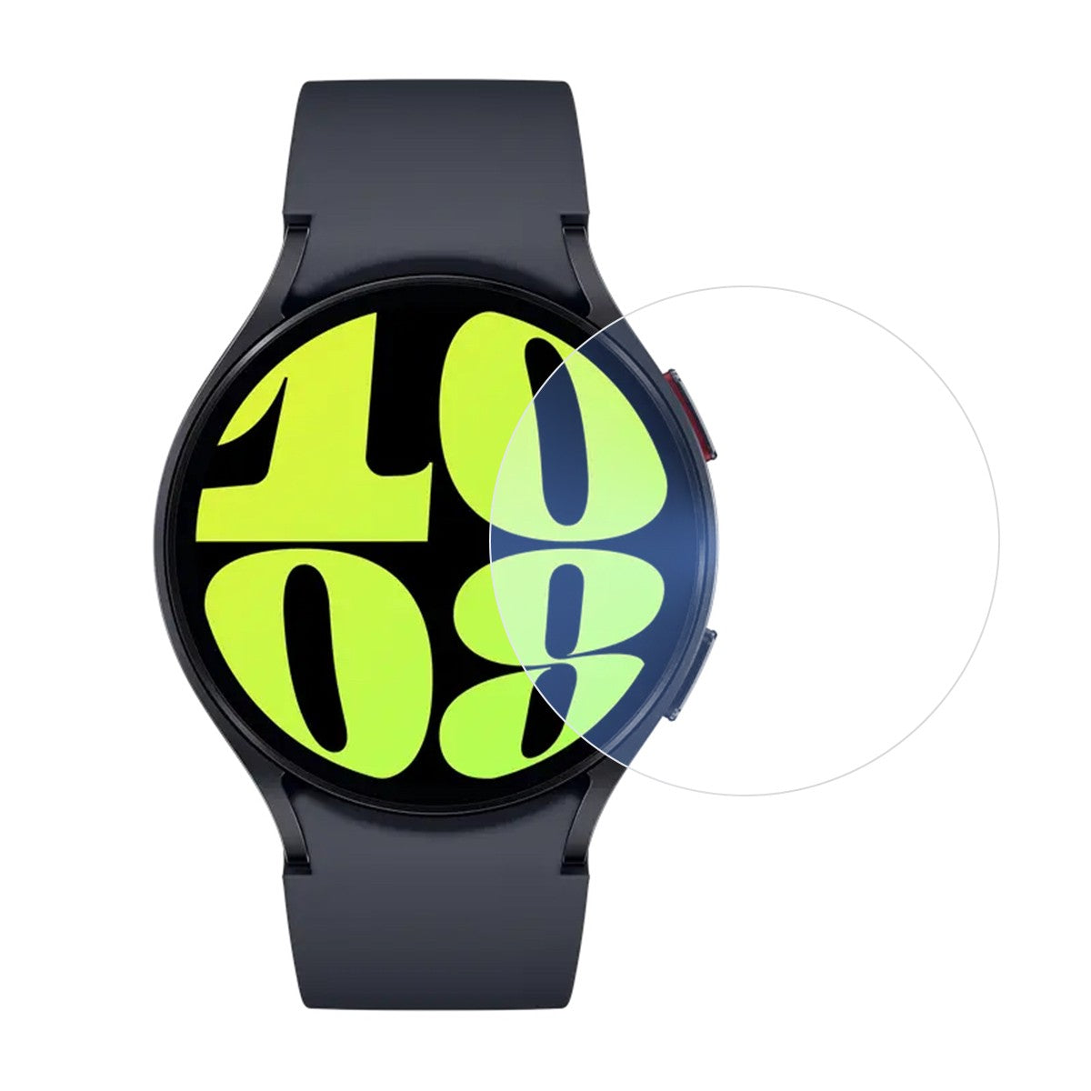 Folie Securizata pentru Samsung Galaxy Watch6 40mm, Flippy, Sticla de Protectie Compatibila cu Samsung Galaxy Watch6