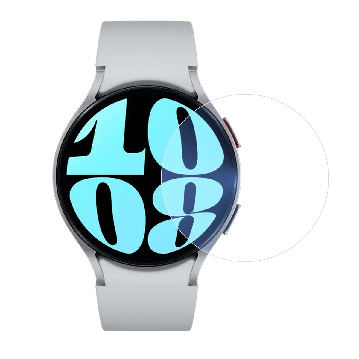 Folie Securizata pentru Samsung Galaxy Watch6 44mm, Flippy, Sticla de Protectie Compatibila cu Samsung Galaxy Watch6