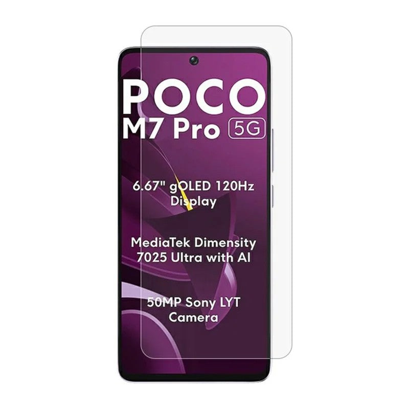 Folie Securizata pentru Xiaomi Poco M7 Pro, Flippy, Sticla Securizata 3D, High Definition Ultra Clear 2.5 HD, Margini