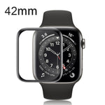 Folie Sticla Apple Watch Series 2/3 42 mm adeziv pe margine Negru