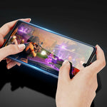 Folie Sticla Securizata Curbata Flippy pentru Samsung S10 Plus cu recunoastere a amprentelor digitale, 9H, lipici