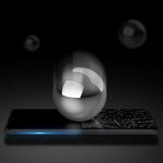 Folie Sticla Securizata Curbata Flippy pentru Samsung S10 Plus cu recunoastere a amprentelor digitale, 9H, lipici