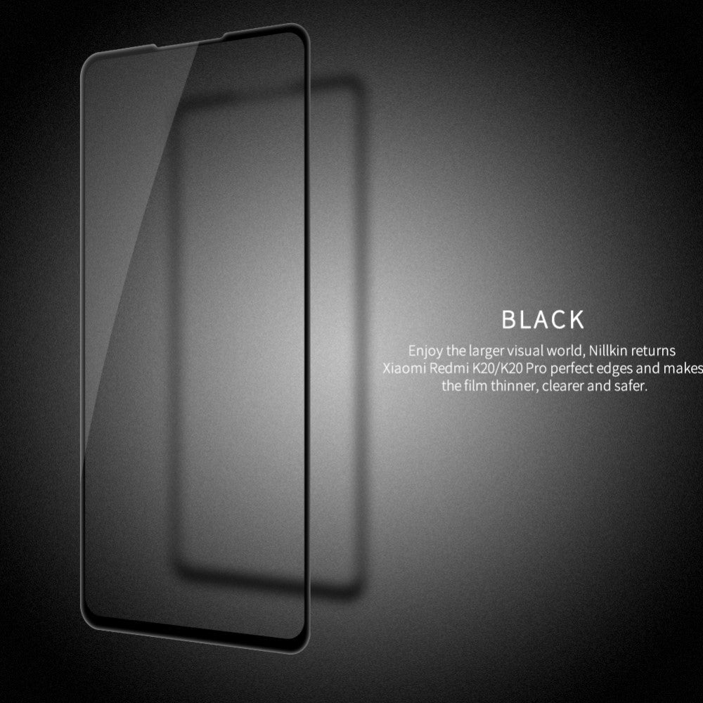 Folie Sticla Securizata Flippy, compatibila cu Xiaomi Mi 9T / Mit 9T Pro, Negru