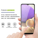 Folie Sticla Securizata Flippy, compatibila cu Samsung A02S, Negru
