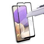 Folie Sticla Securizata Flippy, compatibila cu Samsung A02S, Negru
