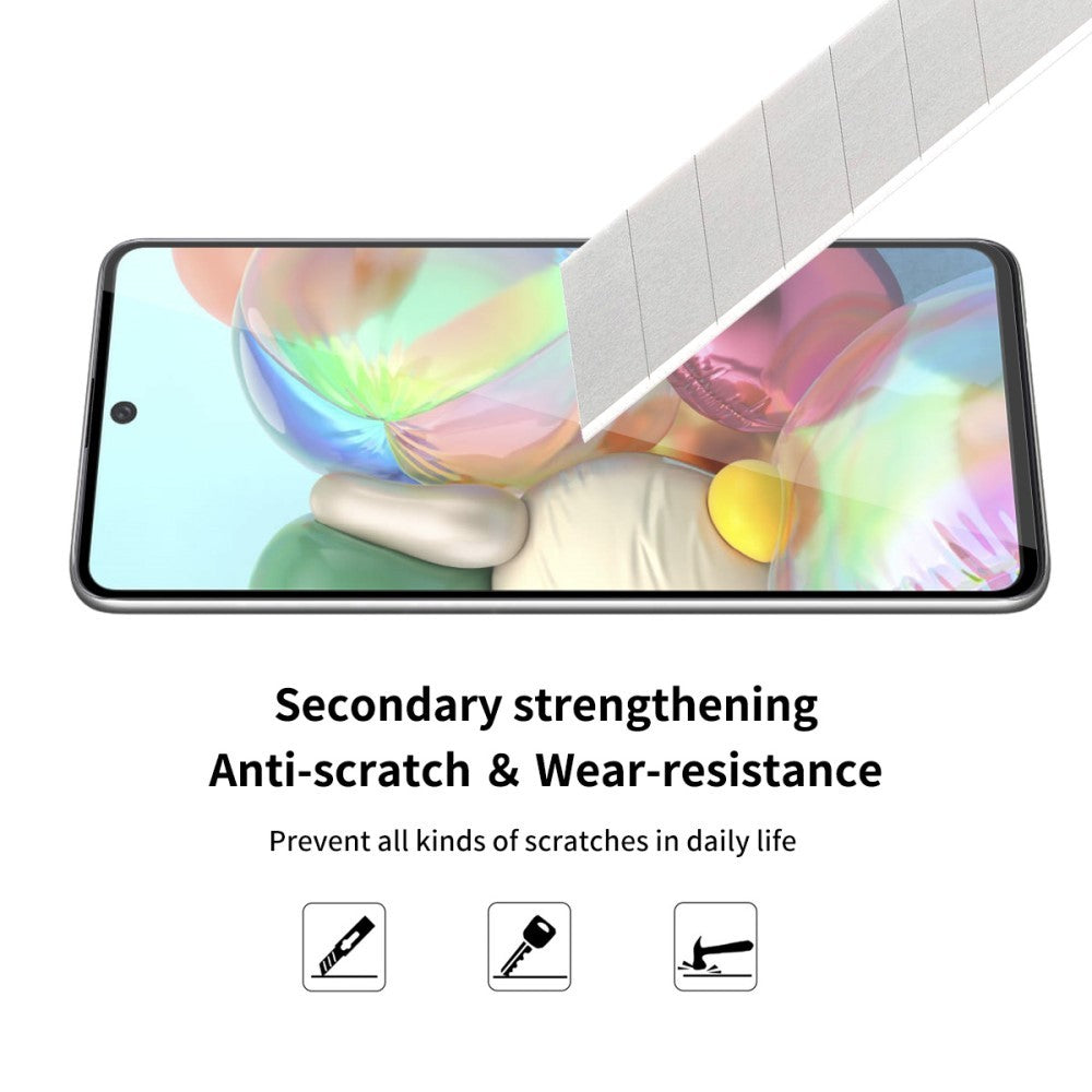 Folie Sticla Flippy® pentru Samsung A71 111D Negru