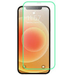 Folie Sticla Securizata Flippy, Luminous, compatibila cu Apple iPhone 12 Pro, Margine fosforescenta verde