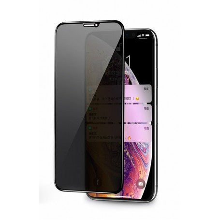 Folie sticla securizata Flippy compatibila cu OnePlus 10 Pro, Full Glue, Privacy, Negru