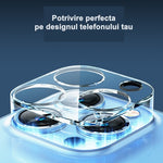 Folie Sticla pentru Camera Apple iPhone 15 / 15 Plus, Transparenta