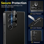 Folie Sticla pentru Camera, Flippy, Pentru Samsung Galaxy Z Flip 6, 3D, Transparent