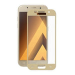 Folie Sticla Samsung Galaxy A3 2017 Full Face Auriu