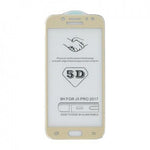 Folie Sticla Samsung Galaxy J3 2017 4D/5D Auriu