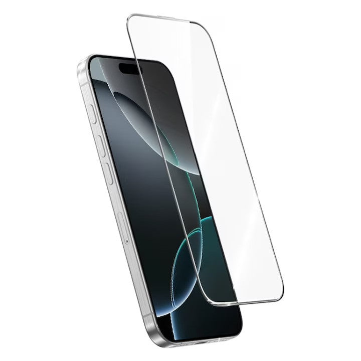 Folie Sticla Securizata, Flippy, compatibila cu Apple iPhone 15 Pro, Sticla ESD, Super HD Glass, Anti-static, Margini