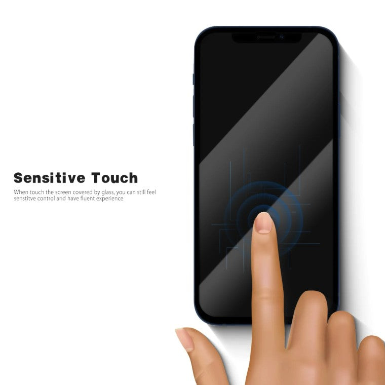 Folie Sticla Securizata, Flippy, compatibila cu Apple iPhone 16, Sticla, Super HD Glass, Anti-static, Margini Negre,