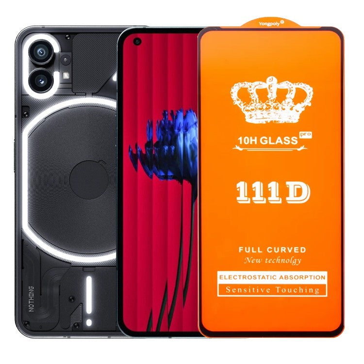 Folie Sticla Securizata pentru Nothing Phone 1, Flippy, Sticla de Protectie Compatibila cu Nothing Phone 1, Full Cover