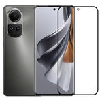 Folie Sticla Securizata, Flippy, Compatibila cu Oppo Reno 10, Full Glue, Margini Negre, Transparent