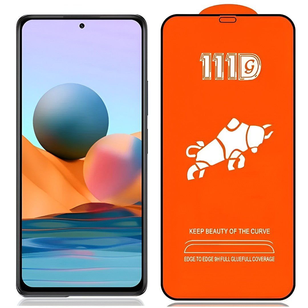 Folie Sticla Securizata, Flippy, Compatibila cu Samsung A05, Full Cover 111D, HD, Margini Negre, Transparenta