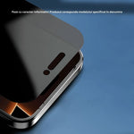Folie Sticla Securizata, Flippy, Pentru Apple iPhone 16 Plus, Privacy Classic, 2.5D, Confidentialitate 30°, Negru