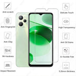 Folie Sticla Securizata, Flippy, Pentru Realme C53, Full Glue, Margini Negre, Transparent