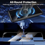 Folie Sticla Securizata, Flippy, Pentru Samsung Galaxy S23 FE, Privacy Classic, 2.5D, Confidentialitate 35°, Negru