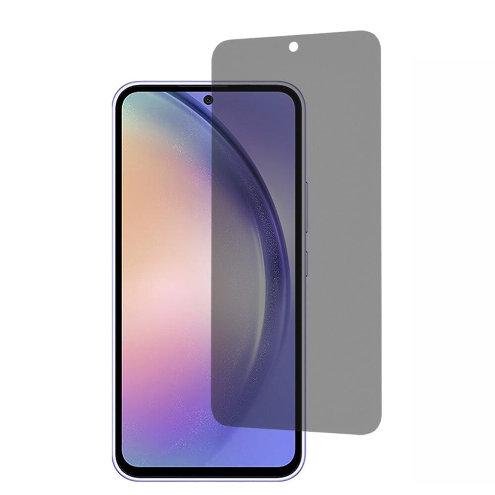 Folie Sticla Securizata, Flippy, Pentru Xiaomi 14, Privacy Classic, 2.5D, Confidentialitate 35°, Negru Transparent